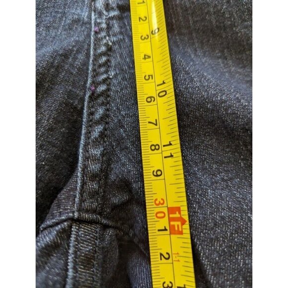 NYDJ Bootcut Mid-Rise Tummy-Control Dark Wash Denim Jeans Women's 20WP - Picture 7 of 9